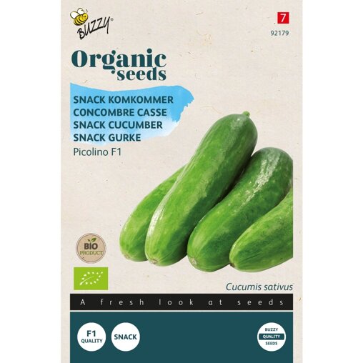 Buzzy ® Bio Snackkomkommer Picolino F1 Voorzijde